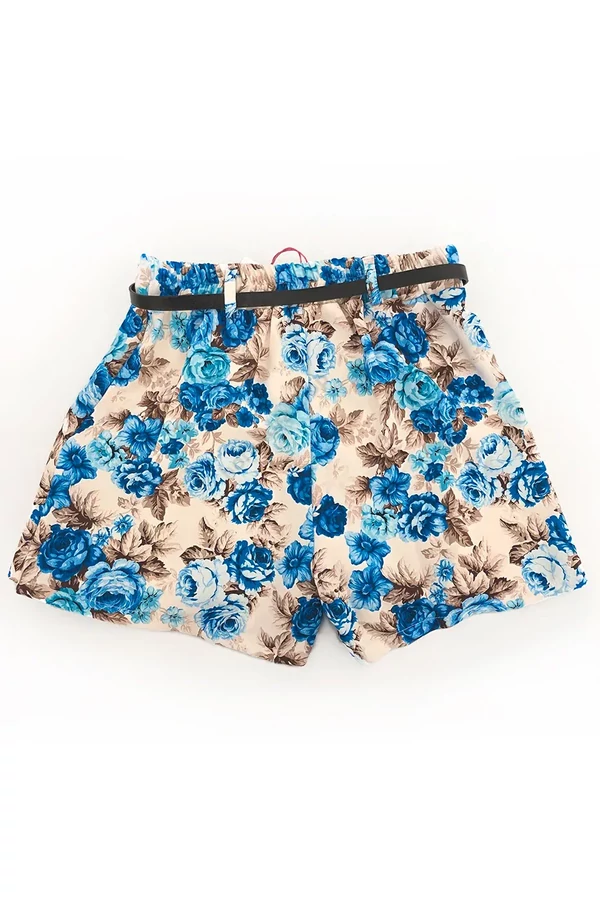 Daisy kék virágos culotte nadrág
