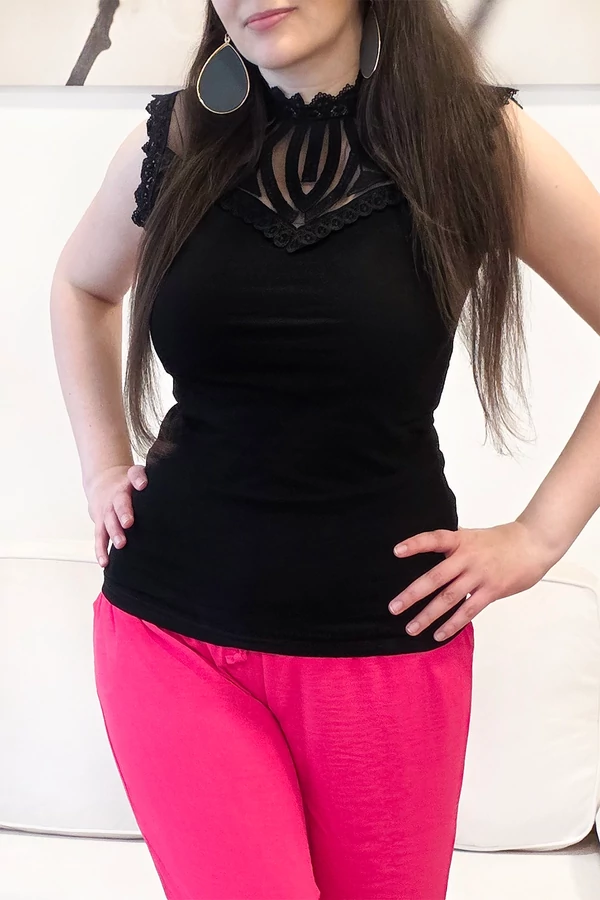 Dora fekete felső