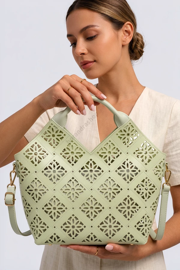 A & E Elza zöld táska