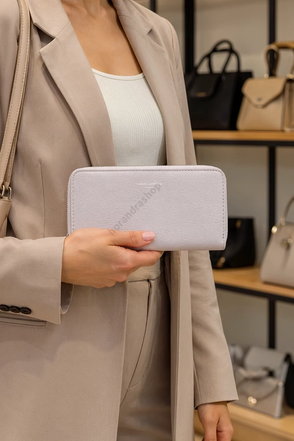 David Jones Julietta világos lila pénztárca