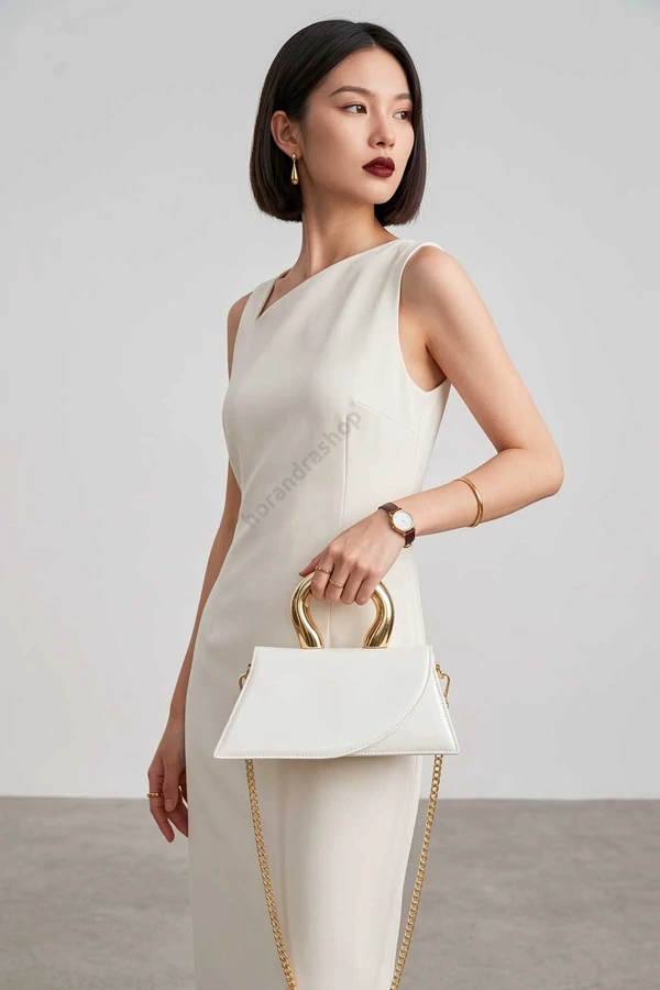 Tom & Eva fehér Leonóra táska