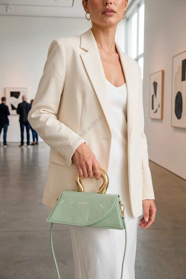 Tom & Eva zöld Leonóra táska