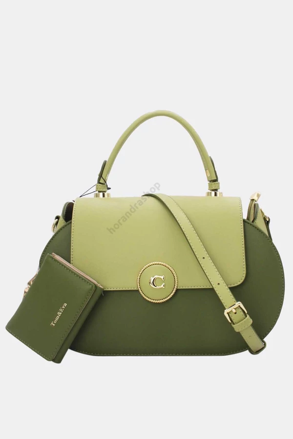 Tom & Eva zöld Kalypso táska