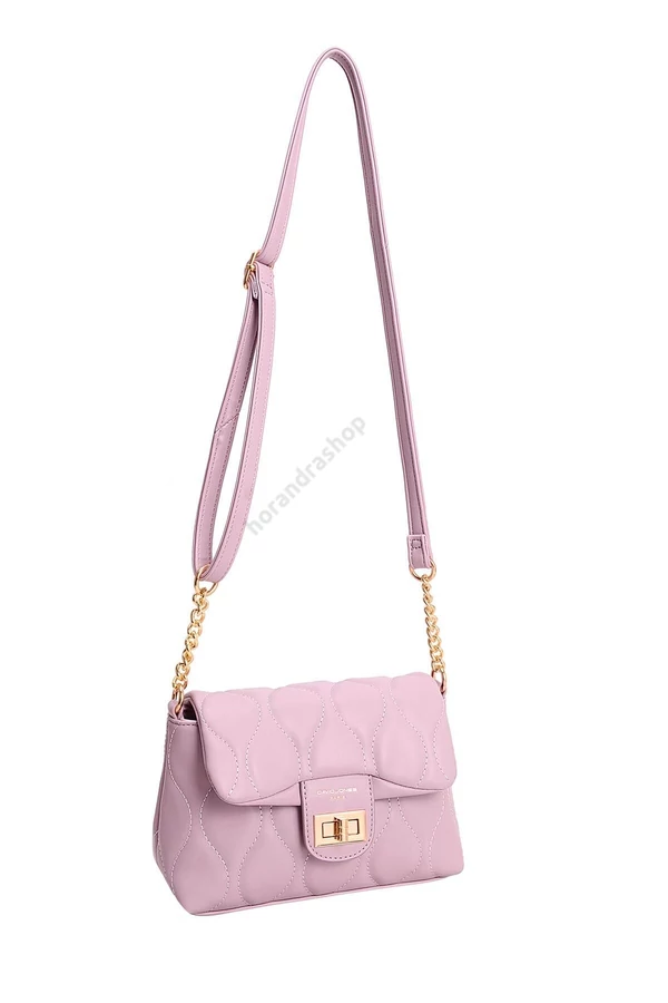 David Jones Stephanie lilás rózsaszín táska