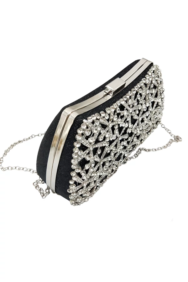 Michelle fekete alkalmi táska