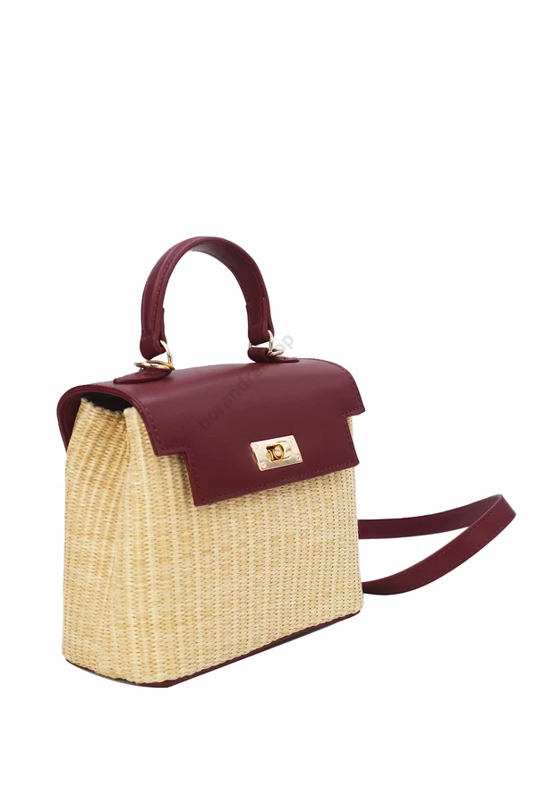 Tom & Eva burgundi Cilla táska