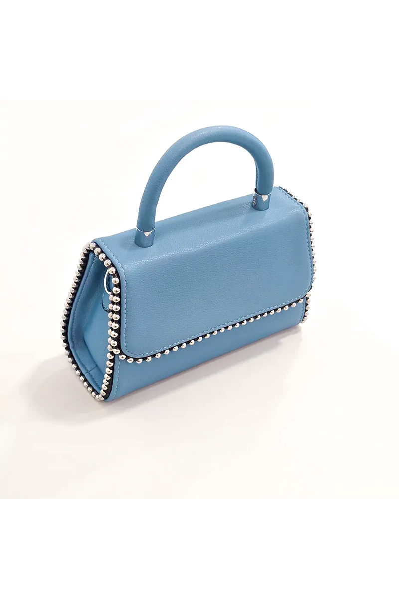 Nila világoskék táska