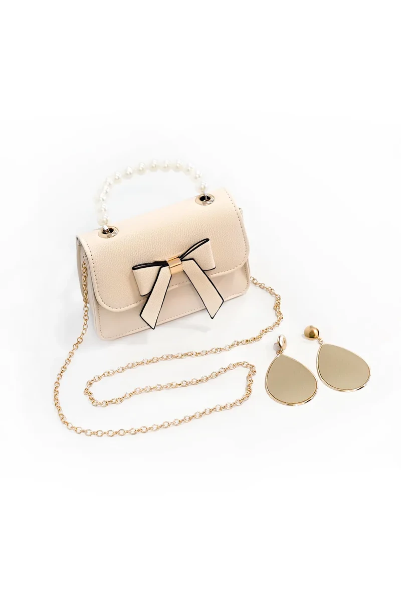 Kora krém színű fülbevaló