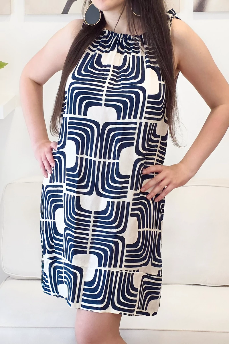 Syra sötétkék ruha