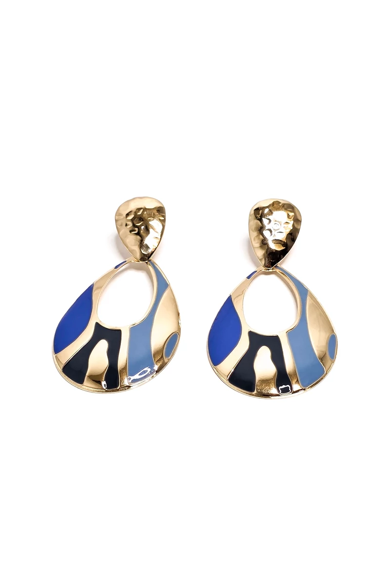 Karin kék fülbevaló