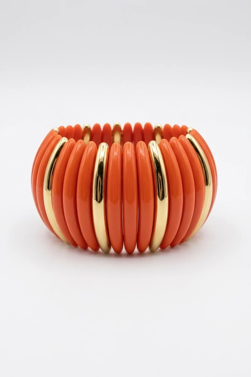 Célia narancssárga karkötő