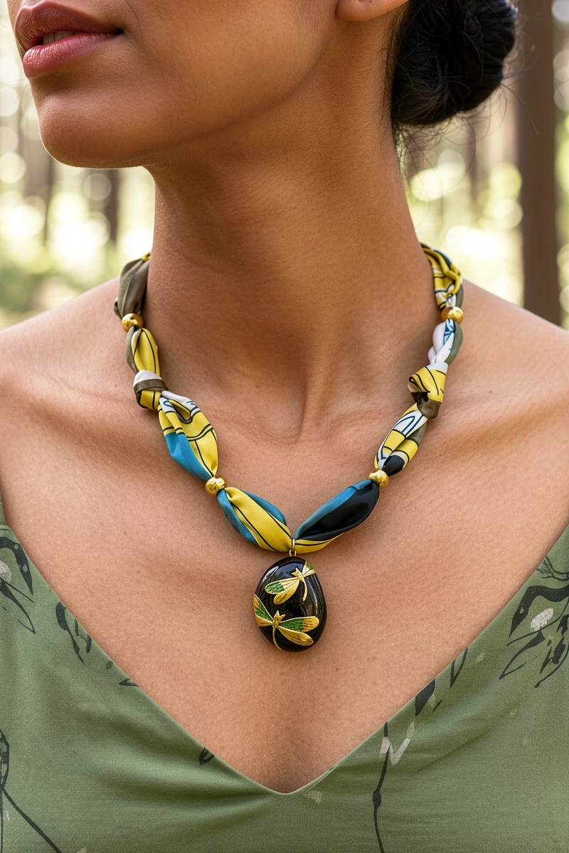 Zetta sál nyaklánc