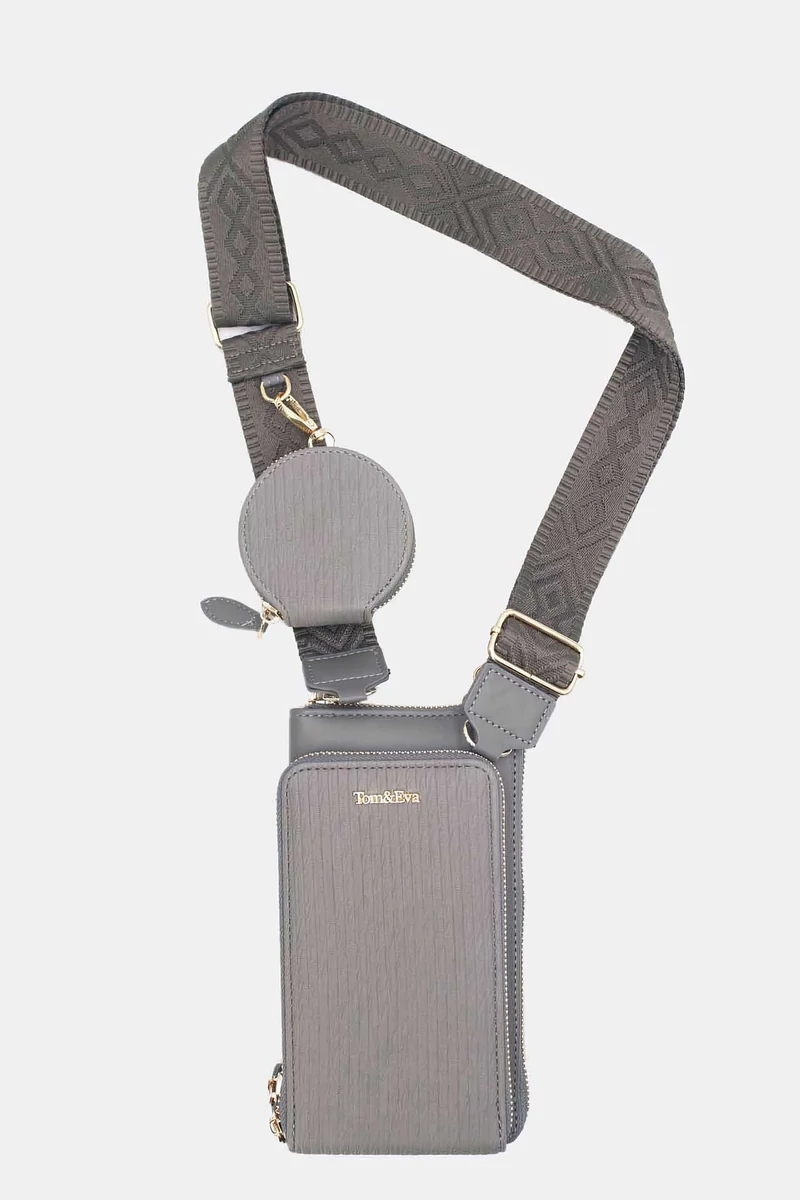 Tom & Eva szürke Csenge táska