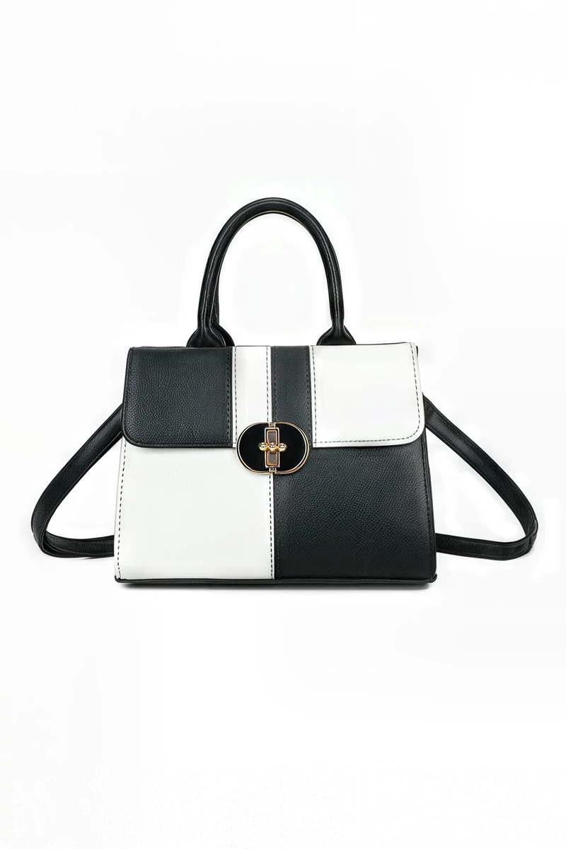 Gallantry Gaby fekete-fehér táska