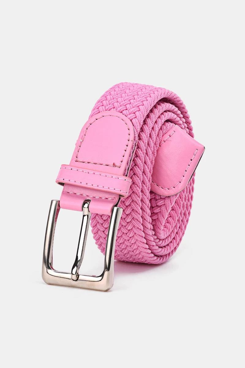 A & E Ilia fonott pink öv