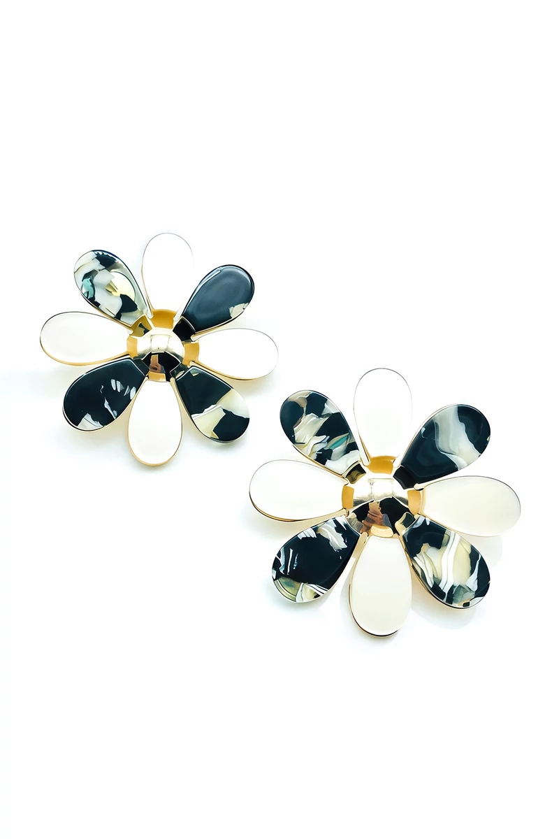 Adria fekete fülbevaló