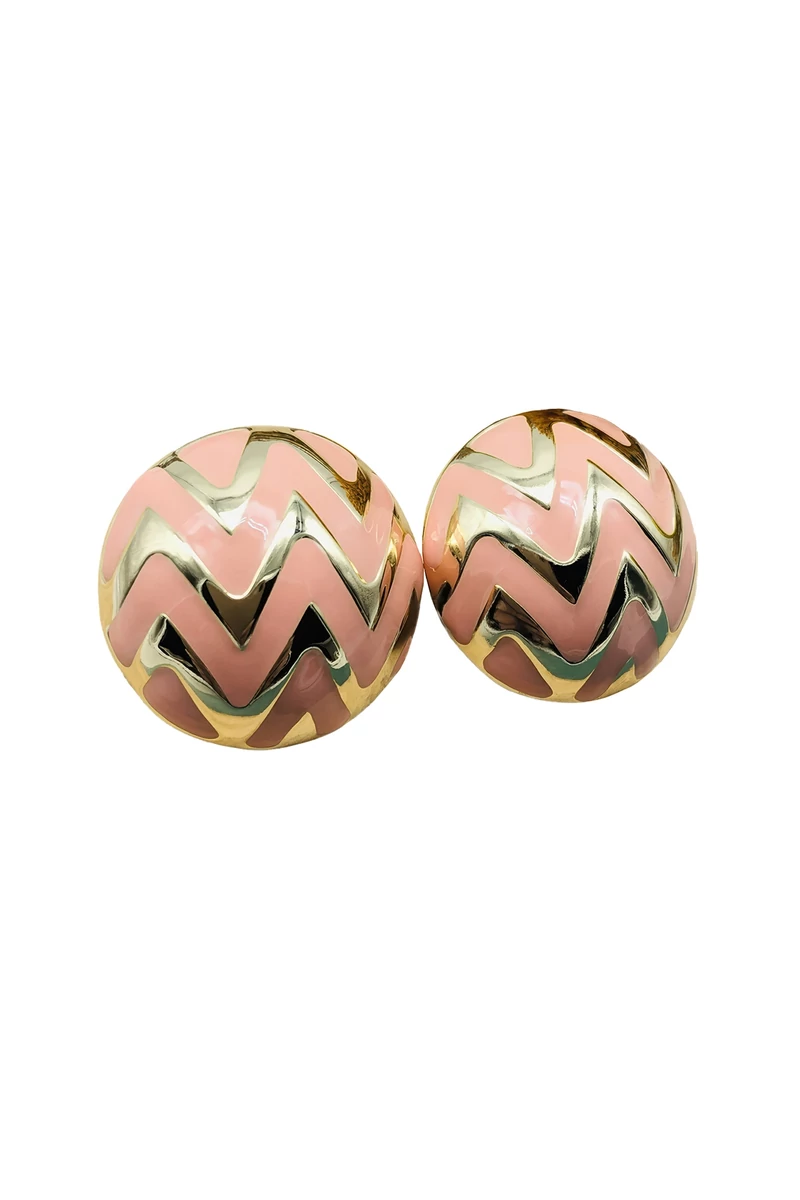 Bianca rózsaszín fülbevaló