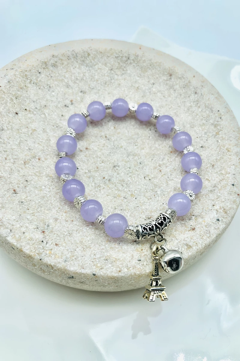 Parisza lila karkötő