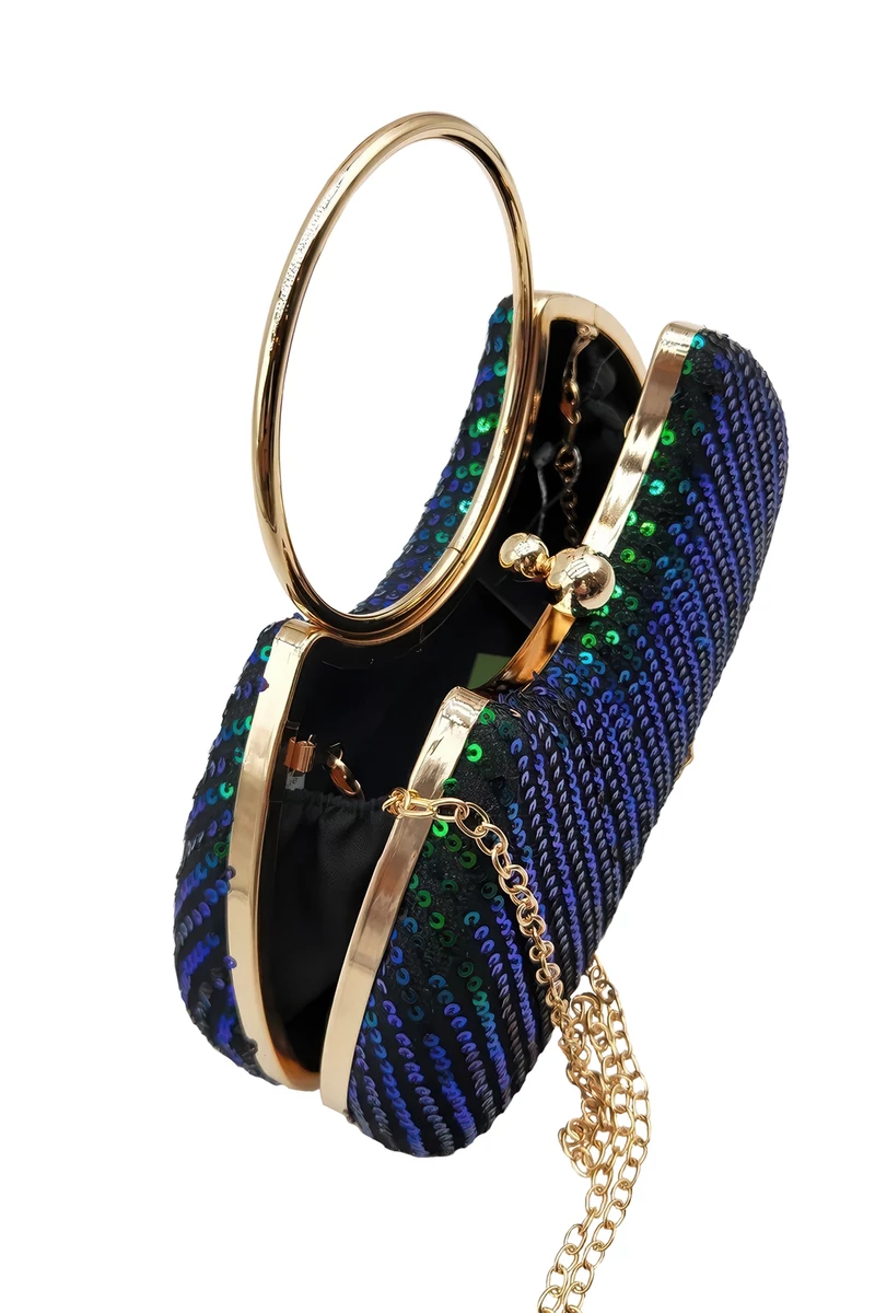 Lauren zöld alkalmi táska